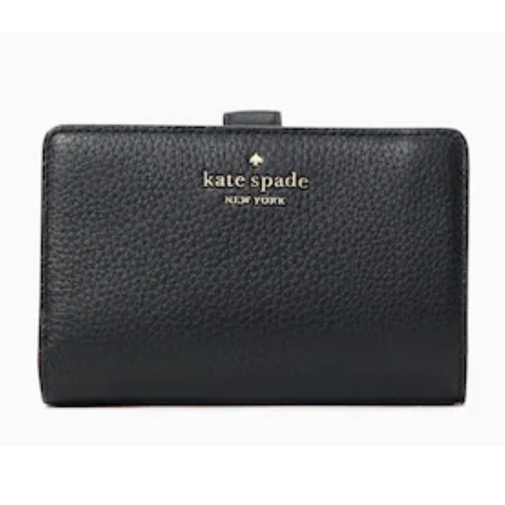 Kate Spade Leila Medium Compartment Bifold Wallet Black
